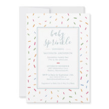 Chuva de Confetes Baby Sprinkle Chã de Bebê