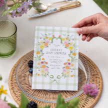 Chuva de Flores Baby Shower
