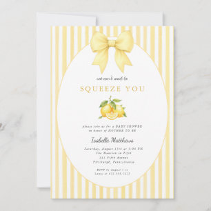 Convites Chuva de Lembrancinhas Baby Shower Little Lemon Nã
