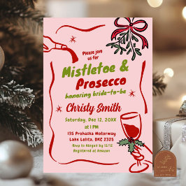 Convites Chuva de Natal e Prosecco Chá de Noiva