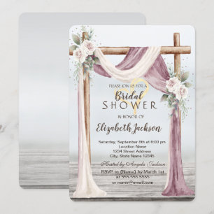 Convites Chuva de Noiva Beach Arbor