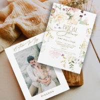 Chuva de Noiva de Flores de Jardim Boho Floral