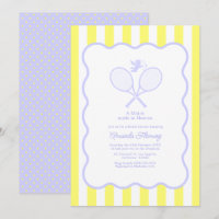 Chuva de Noiva de Tênis Amarelo Butter e Lavanda