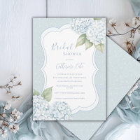 Chuva de Noiva em Azul Floral Hydrangea Azul Bolin