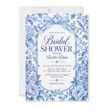 Chuva de Noiva Floral Chinoiserie Elegante Arco Az