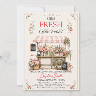 Convites Chuva de Noiva Fresh Off the Market