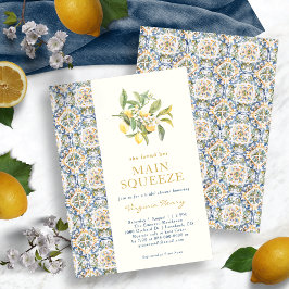Convites Chuva de Noiva Lemon Main Squeeze