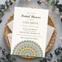 Chuva de Noiva Mandala Floresta Amazônica Esmerald
