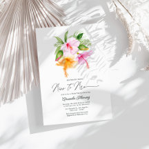 Chuva de Noiva Tropical de Senhorita para Senhora