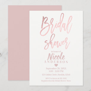 Convites CHUVA DE PRESENTES DE NOIVA Elegante Grafismo Mode