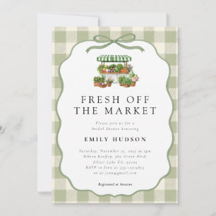 Convites Chuva de Presentes de Noiva Fresh Off The Market