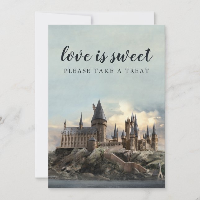 Convites Chuva de Presentes do Casamento Harry Potter Por F (Frente)