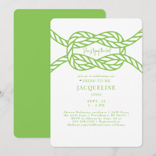 Convites Chuva de Presentes Lime Green para o Casamento