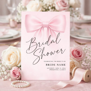 Convites Chuva de Presentes para Noiva Simples Elegante com