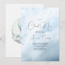 Chuva de Sonhos Baby Shower Cloud 9