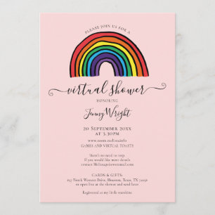 Convites Chuva Virtual Online à Distância Pelo Correio