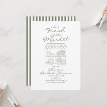 Chuveiro de Noiva Fresco do Mercado