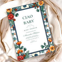 Ciao Baby Itália Inspirou Chá de fraldas
