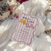 Ciao Baby Lemon Arcos Girls Chá de fraldas