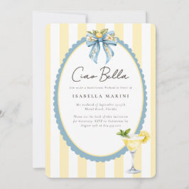 Convites Ciao Bella Bachelorette Weekend Invitation