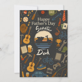 Convites Ciclo de Ofertas do Dia de os pais do Patinete Vin