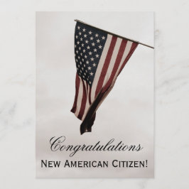Convites Cidadão americano novo dos parabéns! - Celebração