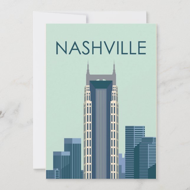 Convites Cidade de Nashville (Frente)