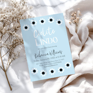 Convites Cielito Lindo Partido Mexicano do Chá de fraldas F