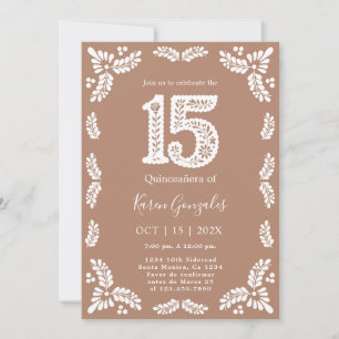 Convites Cielito Lindo Quinceanera