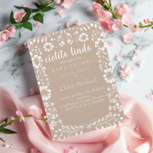 cielto lindo Papel picado chá de fraldas