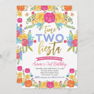 Convites Cinco de Mayo segundo aniversário mexicano