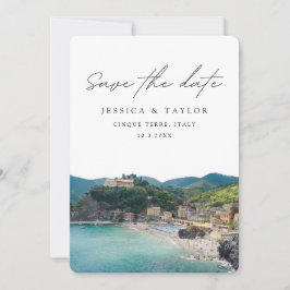 Convites Cinque Terre Salve o Dia Casamento Italiano
