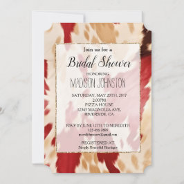 Convites Cinto Branco Vermelho — Cochicho Ocidental