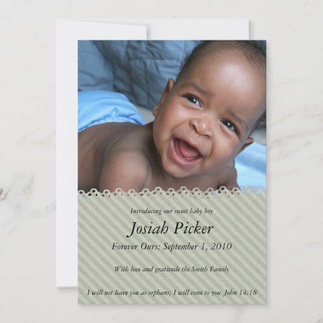 Convites Cinza Azul Vintage (Frente)