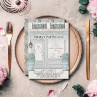 Cinza de Patisserie da Bakery Francesa, Chá de fra