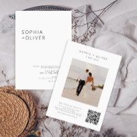 Cinza de Prata Elegante Moderna Casamento All-in-O