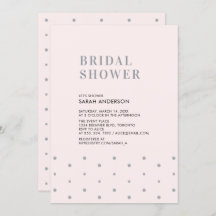 Cinza e rosa-pino | Chá de panela Moderno Chic