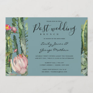 CONVITES CINZA PINK FLORAL DESERTO CACTI POSTO WEDDING BRUC