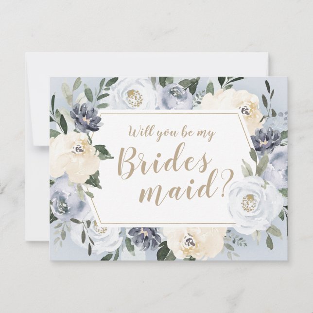 Convites Cinzas botânicas malignas, serás a minha dama de h (Frente)