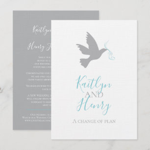 Convites Cinzas fazem uma troca de fita azul de aqua nos pl