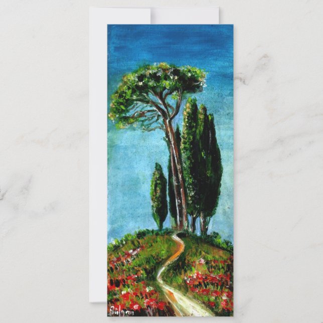 CONVITES CIPRESS E PINOS MEDITERRÂNICOS NA TÚSCULA (Frente)