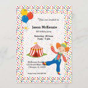 Convites Circo