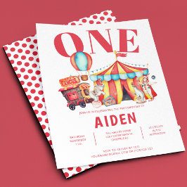 Convites Circo do Carnaval Grande Top 1º Aniversário