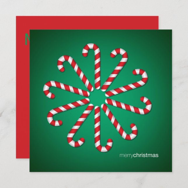 Convites Círculo de cana-de-açúcar (Frente/Verso)