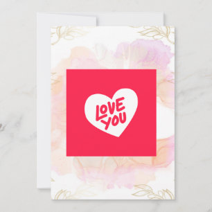 Convites Círculo De Moldura De Flor E Hart De Amor