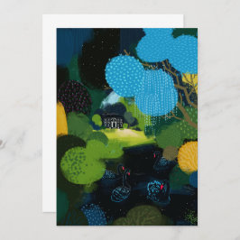 Convites Cisne Negro no lago