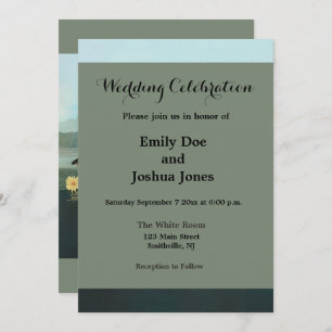 Convites cisnes brancas de pássaro de audubon do cisne