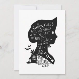 Convites Cita de Aventuras Northanger Abbey