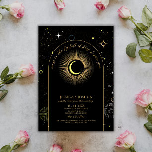 Convites Citação Astrológica do Arco Negro Celestial