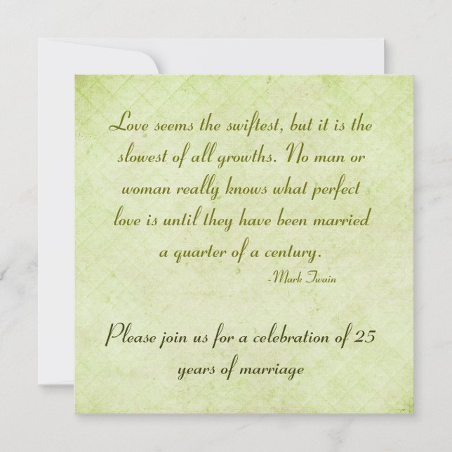 Convites Citação de 2013 no 25 (Frente)